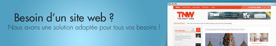 création site internet agence